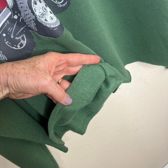 Ford Bronco Christmas Truck Green Sweatshirt XL - Picture 5 of 9